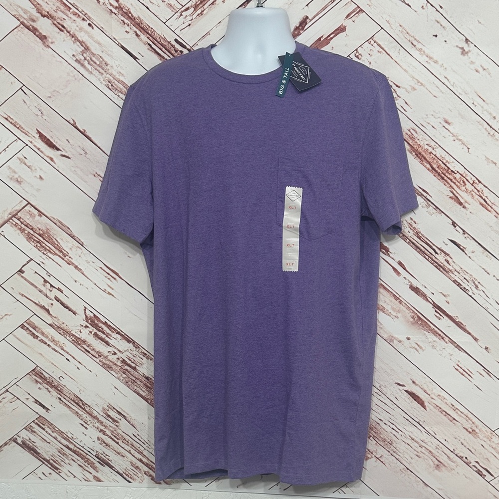 Net St. John's Bay Purple Short Sleeve Tee